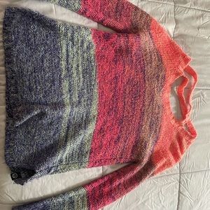 LA hearts multicolor sweater XS